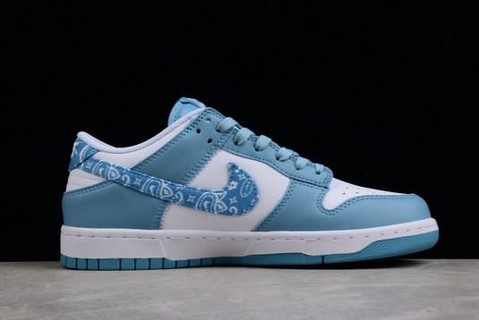 Most Popular Nike Dunk Low “Blue Paisley” Sneakers DH4401-101-1