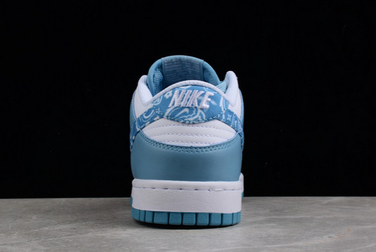 Most Popular Nike Dunk Low “Blue Paisley” Sneakers DH4401-101-4