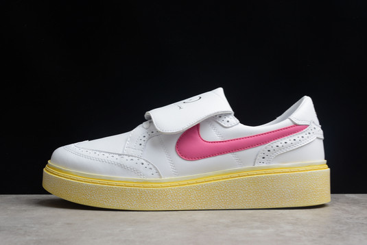 New Sale PEACEMINUSONE x Nike Kwondo 1 White/Pink-Blue DH2482-101