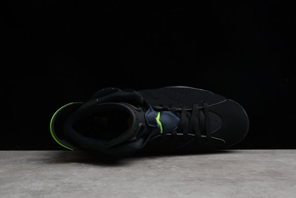 Nike Air Jordan 6 “Electric Green” Black For Women CT8529-003-3