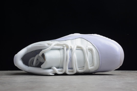 2022 Air Jordan 11 Low “Pure Violet” White Basketball Shoes AH7860-101-3