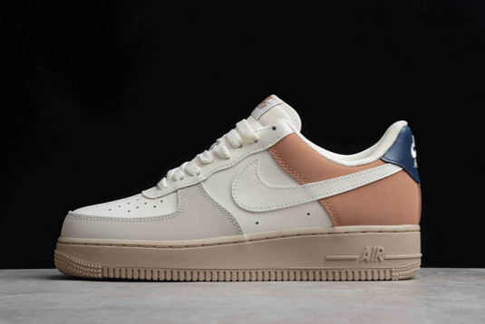 2022 Nike Air Force 1 ’07 Beige Grey Brown Unisex Shoes BS8871-107