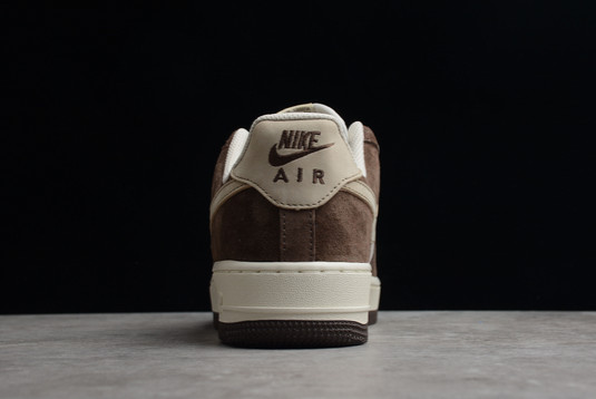 2022 Nike Air Force 1 ’07 Coffee Grey Outlet Sale NT9988-218-4