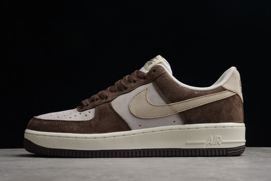 2022 Nike Air Force 1 ’07 Coffee Grey Outlet Sale NT9988-218