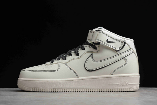 Cheap Nike Air Force 1 ’07 Mid 3M Grey Black For Sale AA1118-011