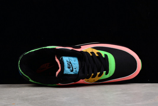 Cheap Sale Nike Air Max 90 Fur Multi-Color Sneakers CT1891-600-2
