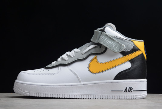 Hot Sale Nike Air Force 1 Mid “Athletic Club” White Yellow DH7451-101