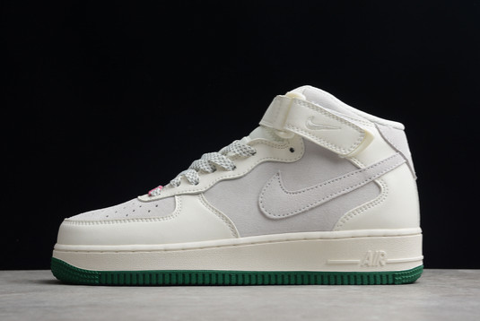 New 2022 Nike Air Force 1 ’07 Mid SU19 Beige Green GY3368-308