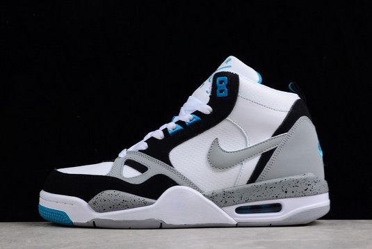Nike Air Flight 13 Mid "Wolf Grey Tropical Teal" Mens Size 579961-102