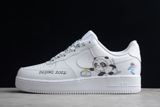 2022 Nike Air Force 1 ’07 Low Bing Dwen Dwen Unisex Sneakers CW2288-112