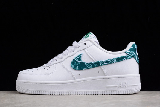 2022 Nike Air Force 1 Low “Green Paisley” Unisex Sneakers DH4406-102