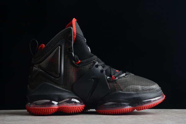 2022 Nike LeBron 19 “Bred” Basketball Shoes For Sale DC9340-001-1