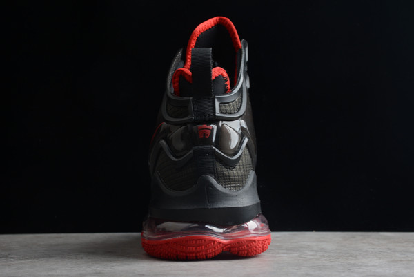 2022 Nike LeBron 19 “Bred” Basketball Shoes For Sale DC9340-001-4