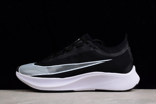 Hot Sale 2022 Nike Air Zoom Fly 3 Black White Running Shoes AT8240-800