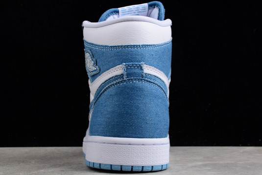 Nike Air Jordan 1 High OG “Denim” Blue Basketball Shoes DM9036-104-3