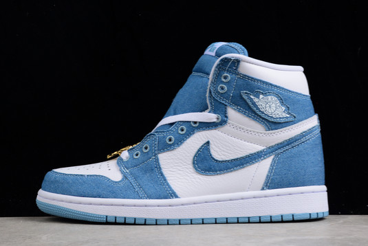 Nike Air Jordan 1 High OG “Denim” Blue Basketball Shoes DM9036-104