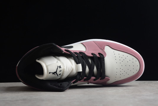2022 Air Jordan 1 Mid Women’s “Light Mulberry” Basketball Shoes DC7267-500-3
