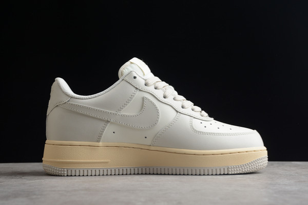 2022 Nike Air Force 1 ’07 Low Beige Grey Outlet Sale BS8871-227-1