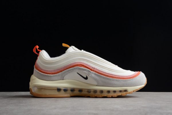 2022 Nike Air Max 97 “Rock and Roll” Sail/Orange-Pink Lifestyle Shoes DQ7655-100-1