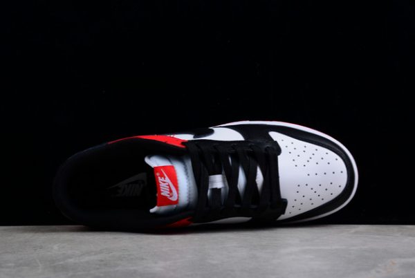 2022 Nike SB Dunk Low Black/Red Skateboard Shoes DO7412-221-3
