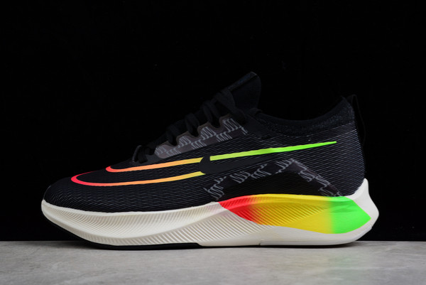 2022 Nike Zoom Fly 4 Black Multi Mens Sneakers DQ4993-010