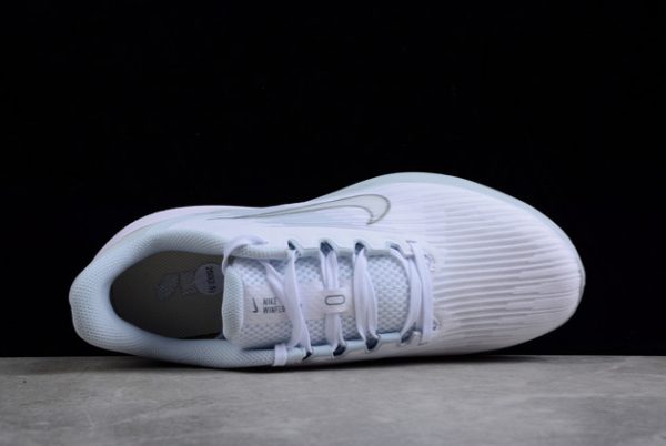 2022 Nike Zoom Winflo 9 White/Metallic Silver Running Shoes DD8686-100-2