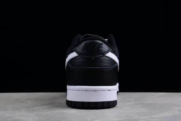 2022 Release Nike Dunk Low Black White Skateboard Shoes DJ6188-002-2