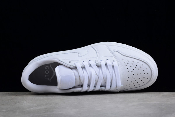 Best Selling Air Jordan 1 Low Golf “Triple White” Basketball Shoes DD9315-101-3