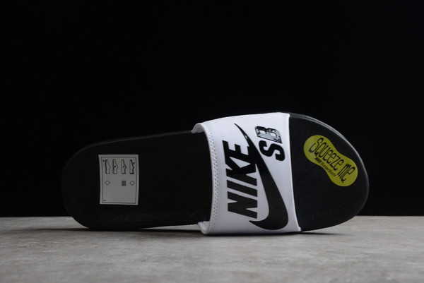 Buy 2022 Nike SB Benassi Black White Skateboard Shoes 840067-005