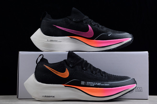 Buy Nike ZoomX Vaporfly Next% By You Black Pink Orange Sneakers DM4386-993-4
