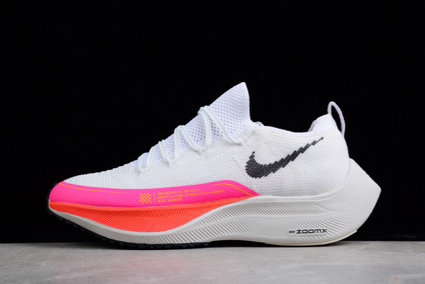 DM4386-100 Nike ZoomX Vaporfly NEXT％ 4.0 By You White/Pink-Black Running Shoes