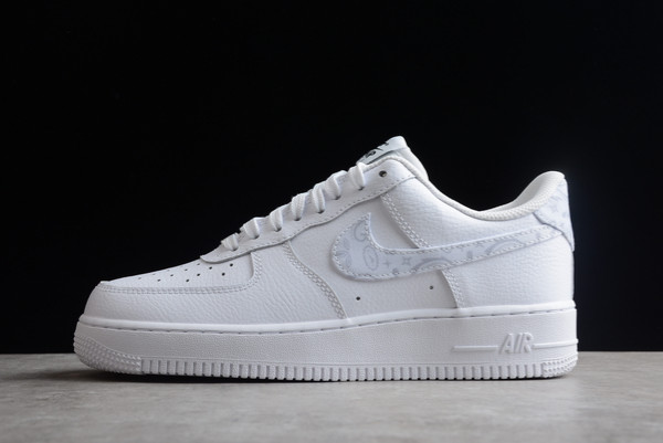 Hot Sale Nike Air Force 1 Low “White Paisley” Sneakers DJ9942-100