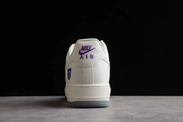 Latest 2022 Nike Air Force 1 ’07 SU19 White/Purple-Grey Outlet NK6928-205-4