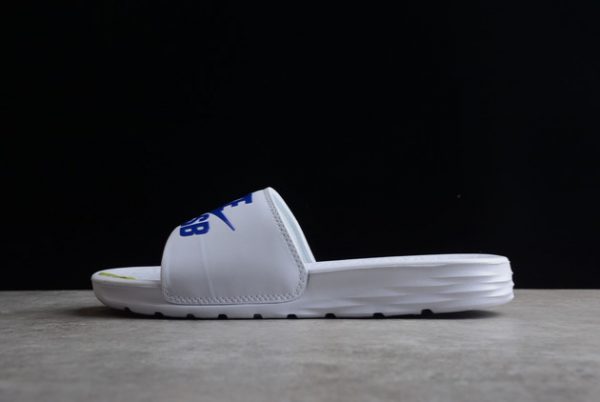Latest Release Nike SB Benassi White Blue Online 840067-102-1
