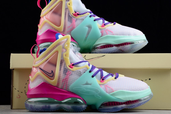 New Release 2022 Nike LeBron 19 “Valentine’s Day” Basketball Shoes DH8460-900-4