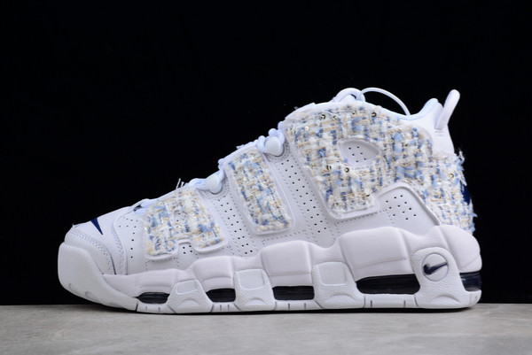 Shop Nike Air More Uptempo 96 QS White/Midnight Navy Online DH9719-100