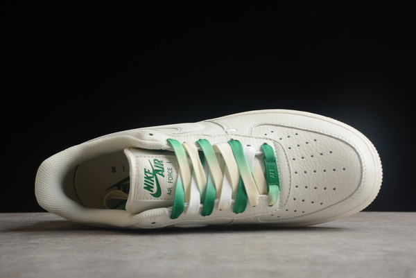 B06638-160 Nike Air Force 1 ’07 SU19 White Green Hot Sale-3