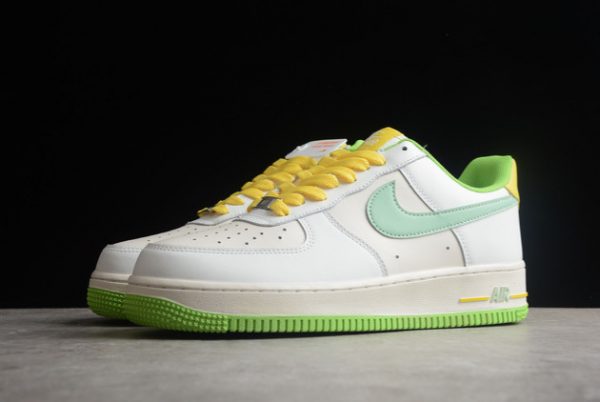 Buy Nike Air Force 1 Low ’07 LV8 2 White Green For Discount CW3388-201-2