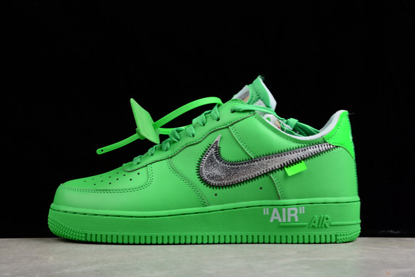 Buy Off-White x Nike Air Force 1 Low “Light Green Spark” Sneakers DX1419-300