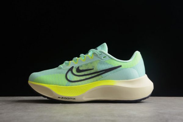 DM8968-300 Nike Zoom Fly 5 Green Volt White Running Shoes