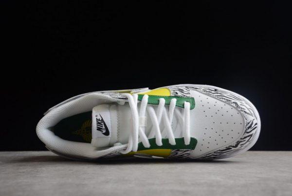 Fashion 2022 Nike Dunk Low “Doernbecher” White/Black-Green-Yellow DR7305-100-3