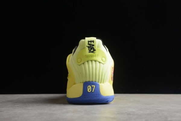 Fashion 2022 Nike KD 15 EP “Light Lemon Twist” Basketball Shoes DM1056-700-5