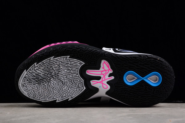 Fashion 2022 Nike Kyrie 8 “South Beach” Black White Pink Blue DC9134-003-5