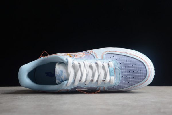 Hot Sale 2022 Nike Air Force 1 Low Sky Blue Sneakers CJ9649-400-3