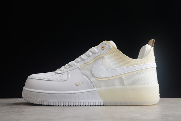 Hot Sale Nike Air Force 1 React “Coconut Milk” Unisex Sneakers DH7615-100