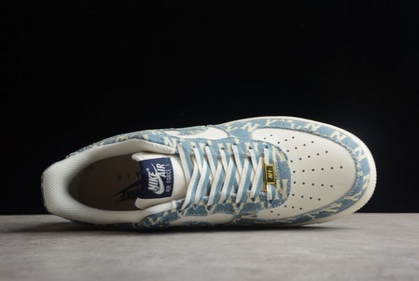 New Release MLB x Nike Air Force 1 ’07 Low Denim CW1888-602-2