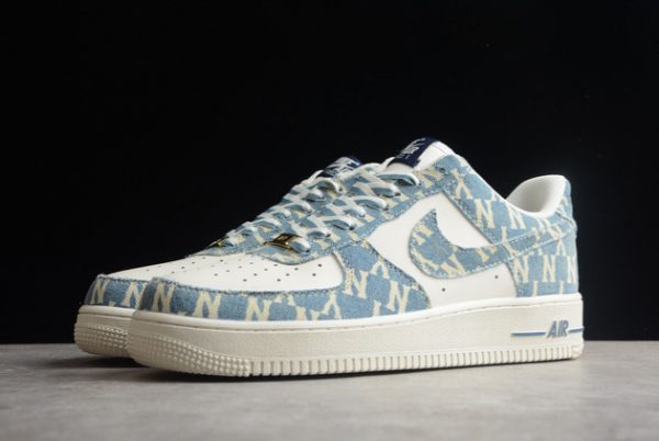 New Release MLB x Nike Air Force 1 ’07 Low Denim CW1888-602-3