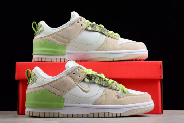 New Release Nike Dunk Low Disrupt 2 “Green Snake” Shoes DV3206-001-4