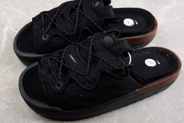 Newness Nike Offline 2.0 Slide Black Brown For Cheap CZ0332-001-5