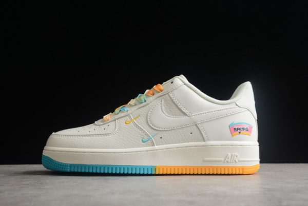 2022 Nike Air Force 1 ’07 Low White/Multi-Color Outlet Sale SA5696-123